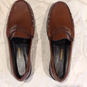 Margaux Classic Tan Leather Loafers